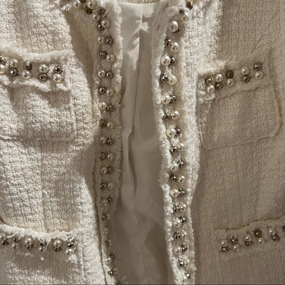 SOLD Tweed Jacket - Picture 4 of 8